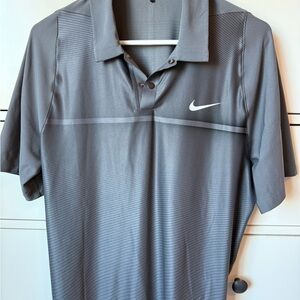 Nike Tiger Woods Men's Gray Golf Shirt